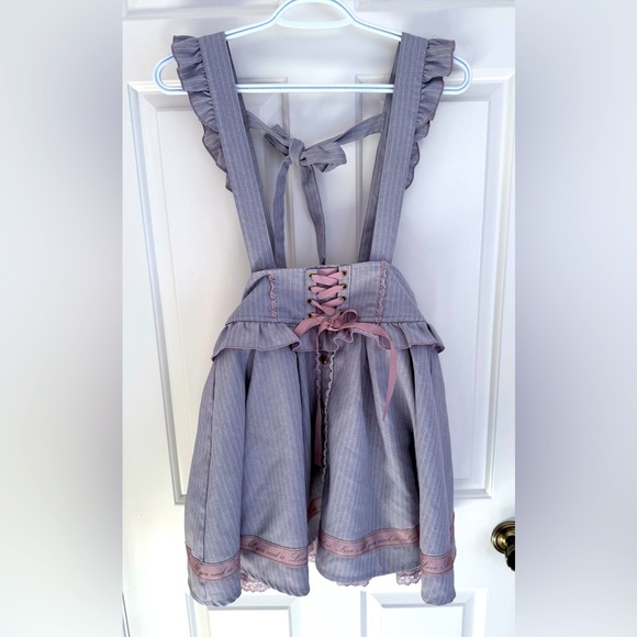 Liz Lisa Ruffled Skirt with Suspenders - Picture 1 of 13